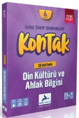 Paraf Yayınları 6. Sınıf Kontak Din Kültürü ve Ahlak Bilgisi Denemeleri