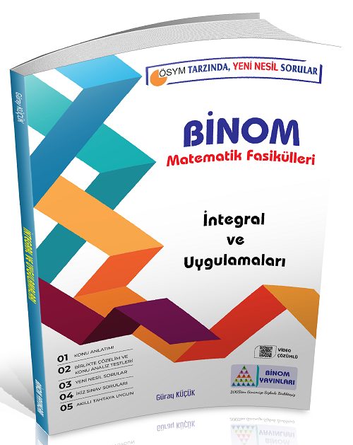 Gür YKS TYT AYT Binom Matematik Fasikülleri - İntegral ve Uygulamaları Gür Yayınları