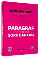 Marka 2025 KPSS DGS ALES Paragraf Konu Özetli Soru Bankası Marka Yayınları