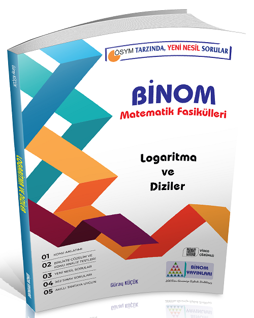 Gür YKS TYT AYT Binom Matematik Fasikülleri - Logaritma ve Diziler Gür Yayınları