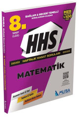 Muba Yayınları 8.Sınıf Matematik Haftalık Hasat Soruları. (HHS)