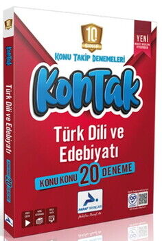 Paraf Yayınları 10. Sınıf Türk Dili ve Edebiyatı Kontak Konu Takip Denemeleri