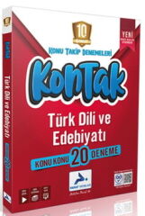 Paraf Yayınları 10. Sınıf Türk Dili ve Edebiyatı Kontak Konu Takip Denemeleri
