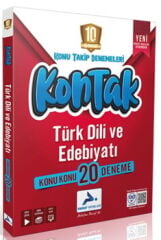 Paraf Yayınları 10. Sınıf Türk Dili ve Edebiyatı Kontak Konu Takip Denemeleri