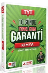 Paraf Yayınları TYT Kimya 10 Günde Temel Atma Garanti Video Ders Kitabı