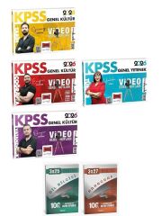 Yargı + Anla Kazan 2026 KPSS Tarih + Coğrafya + Vatandaşlık + Türkçe Video Ders Notları 4 lü Set Yargı Yayınları