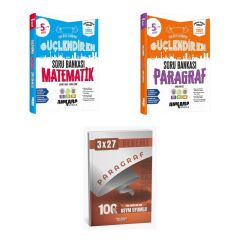 2027 Ankara 5. Sınıf Güçlendiren Matematik + Paragraf Soru + anla kazan paragraf deneme 3'lü Set