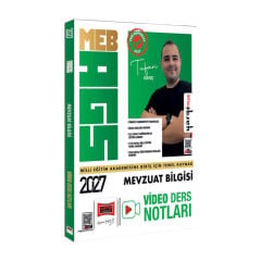 Yargı 2027 MEB-AGS Mevzuat Bilgisi Video Ders Notları - Tufan Genç