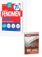 Fenomen 2027 7. Sınıf Türkçe 7A Soru Bankası +  Anla Kazan Paragraf Deneme