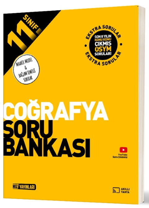 2027 Hız Yayınları 11. Sınıf Coğrafya Soru Bankası
