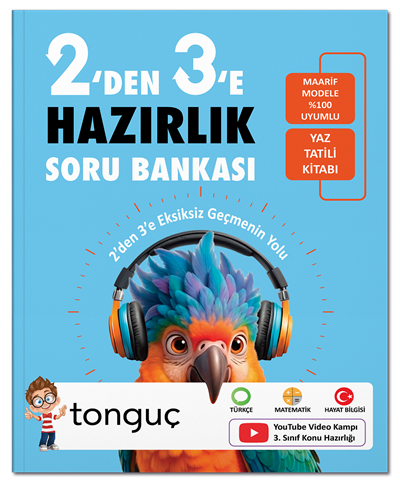 Tonguç 2 den 3 e Hazırlık Soru Bankası Tonguç Akademi