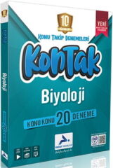 Paraf Yayınları 10. Sınıf Biyoloji Kontak Konu Takip Denemeleri