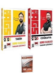 Yargı + Anla Kazan 2026 MEB-AGS Tarih + Coğrafya Soru Bankası 2 li Set Yargı Yayınları