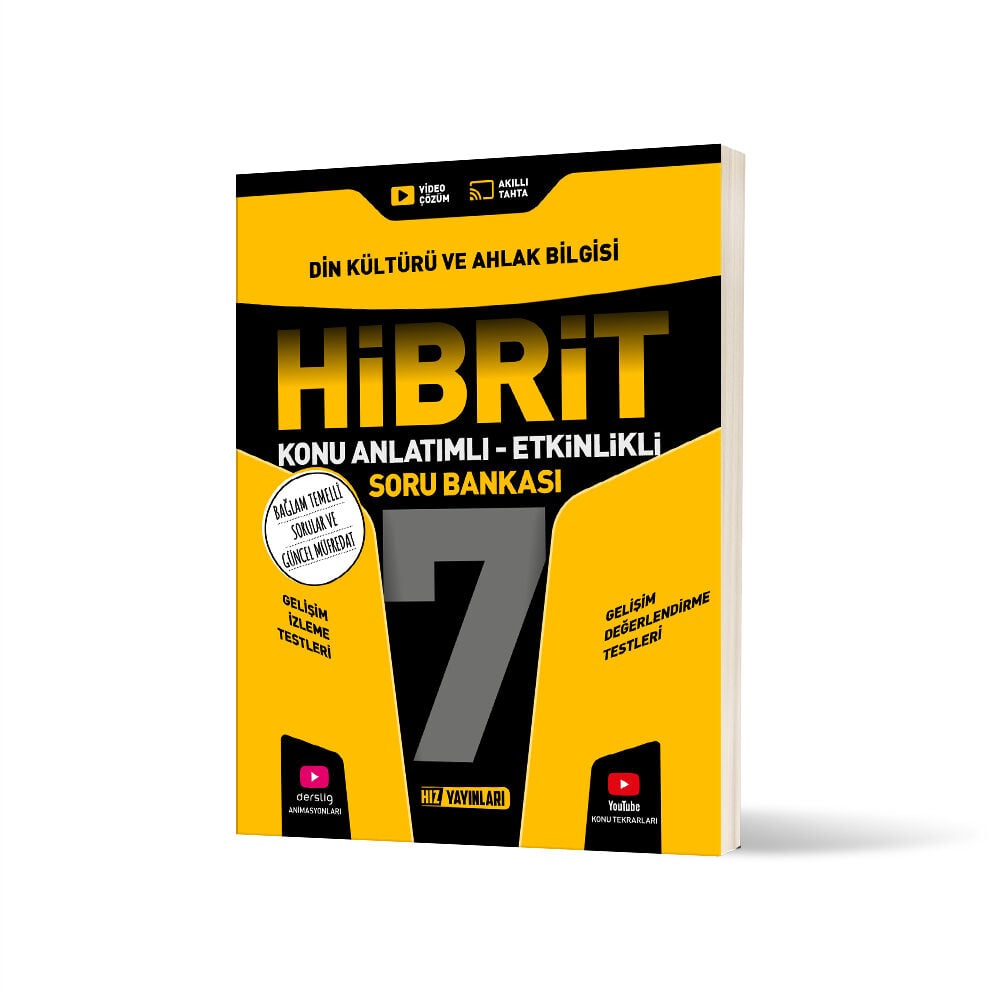 2027 Hız Yayınları 7. Sınıf Hibrit Din Soru Bankası
