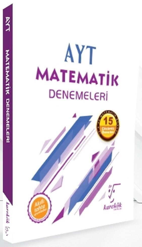 Karekök Yayınları AYT Matematik 15 Çözümlü Deneme