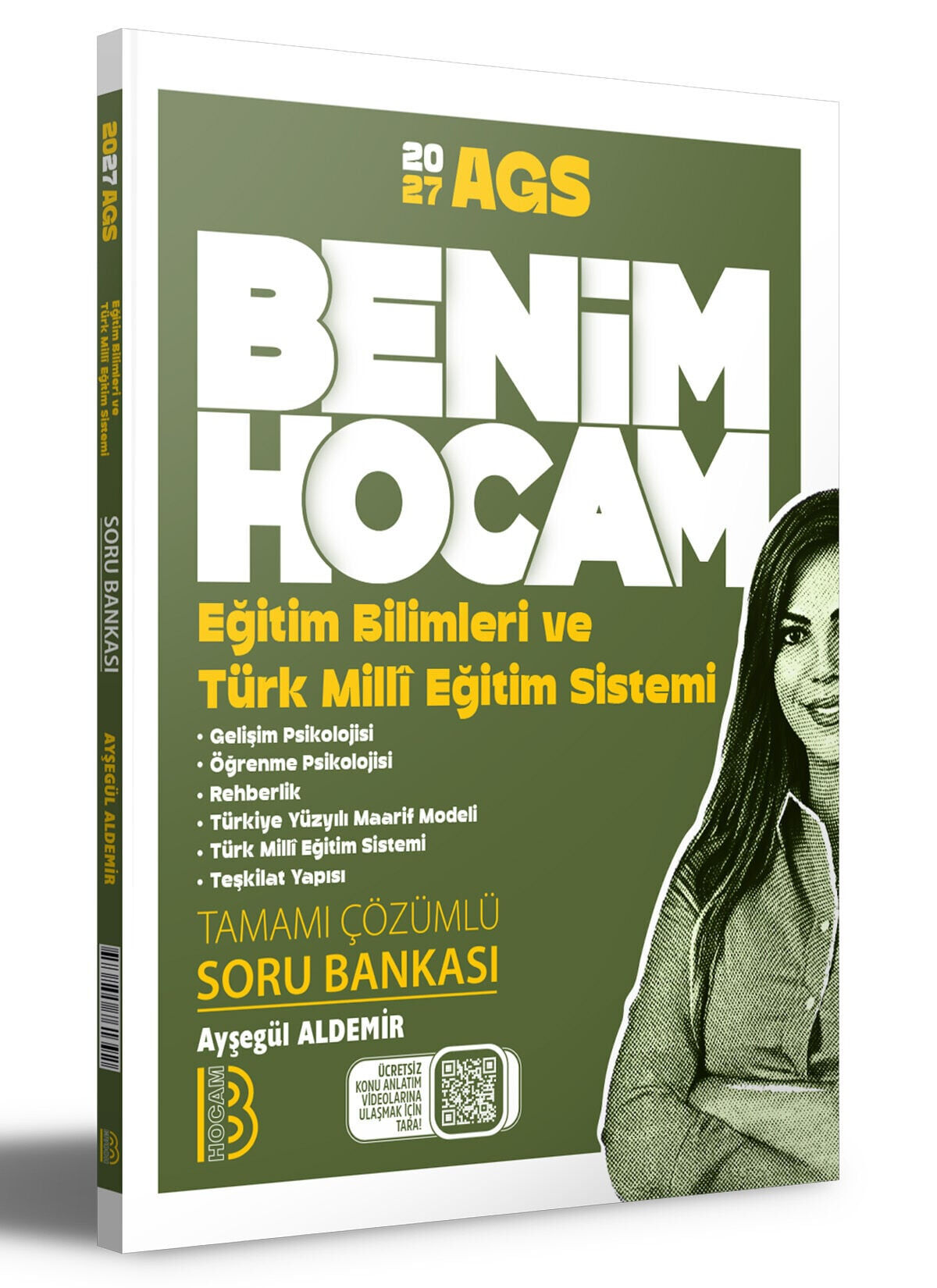Benim Hocam Yayınları 2027 Eğitim Bilimleri ve Türk Milli Eğitim Sistemi Tamamı Çözümlü Soru Bankası - Ayşegül Aldemir