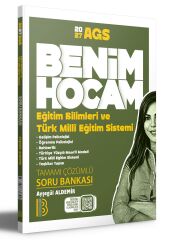 Benim Hocam Yayınları 2027 Eğitim Bilimleri ve Türk Milli Eğitim Sistemi Tamamı Çözümlü Soru Bankası - Ayşegül Aldemir
