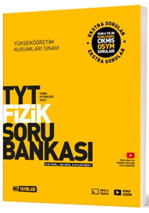 Hız Yayınları TYT Fizik Soru Bankası