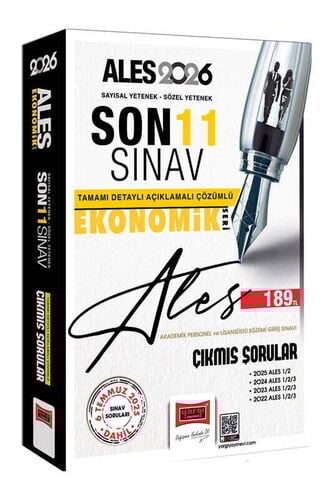 Yargı Yayınları 2026 ALES Ekonomik Seri Son 11 Sınav Çıkmış Sorular