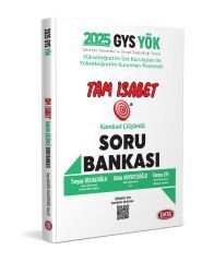 Data 2025 GYS YÖK Yükseköğretim Kurumları Personeli Tam İsabet Soru Bankası Çözümlü Data Yayınları
