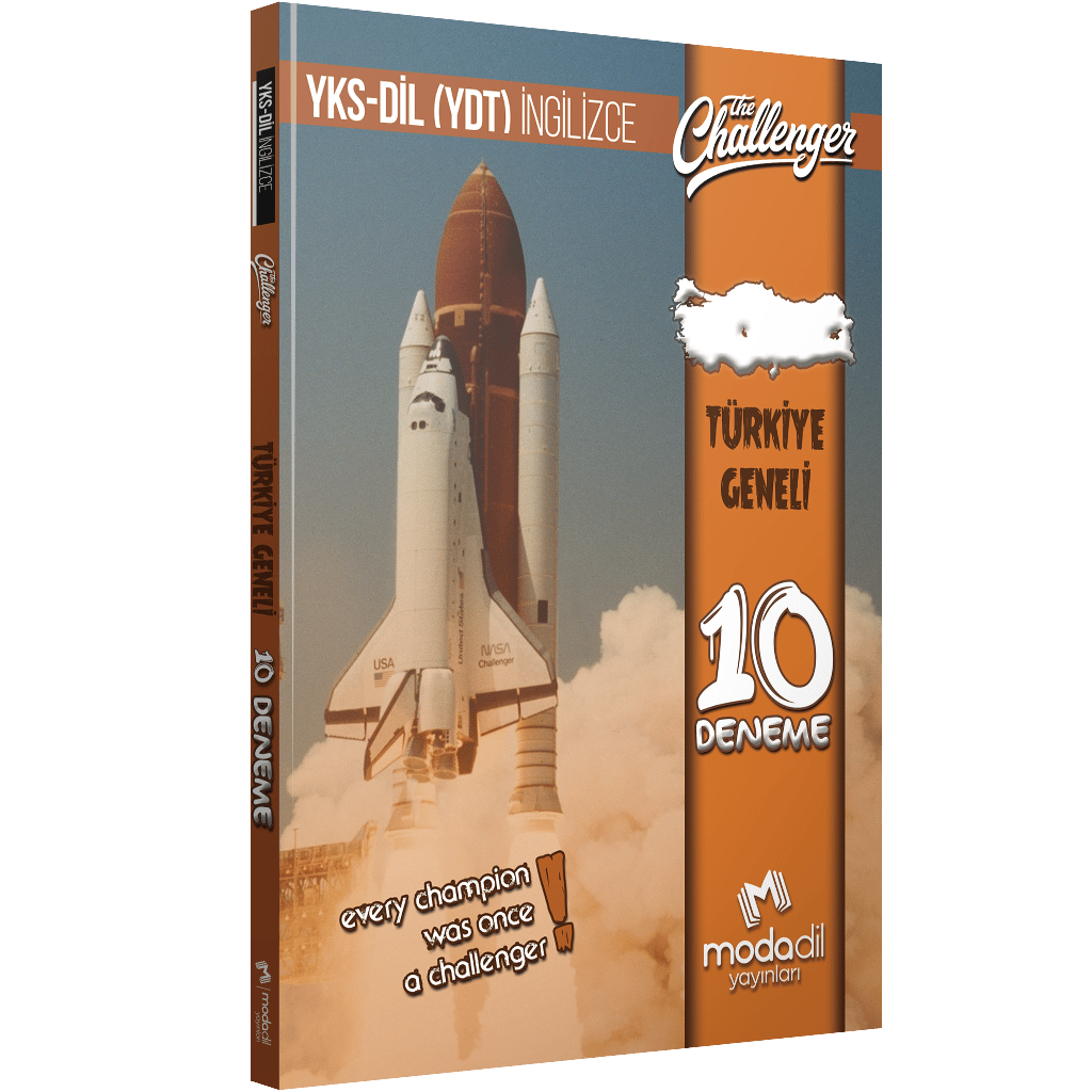 Modadil YKSDİL İngilizce Türkiye Geneli The Challenger 10 Deneme Modadil Yayınları