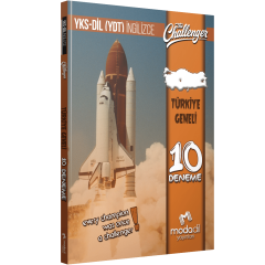 Modadil YKSDİL İngilizce Türkiye Geneli The Challenger 10 Deneme Modadil Yayınları