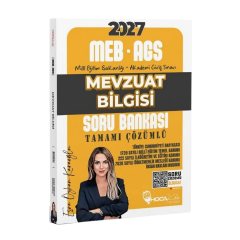 Hoca Kafası Yayınları 2027 MEB-AGS Mevzuat Bilgisi Soru Bankası Çözümlü - Esra Özkan Karaoğlu