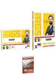 Yargı + Anla Kazan 2026 MEB-AGS Tarih Video Ders Notları + Soru Bankası 2 li Set - Günay Göktaş Yargı Yayınları