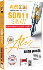 Yargı Yayınları 2026 ALES VIP Son 11 Sınav Çıkmış Sorular