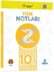 Zeduva 10. Sınıf Fizikfinito Fizik Notları - Didar Baskın Zeduva Yayınları