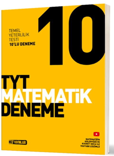 2027 Hız Yayınları TYT Matematik 10 lu Deneme