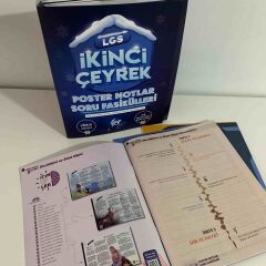 Kr Akademi 8. Sınıf LGS Poster Notlar Soru Fasikülleri İkinci Çeyrek