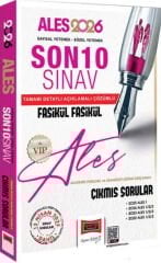 Yargı Yayınları 2026 ALES VIP Son 10 Sınav Fasikül Fasikül Çıkmış Sorular