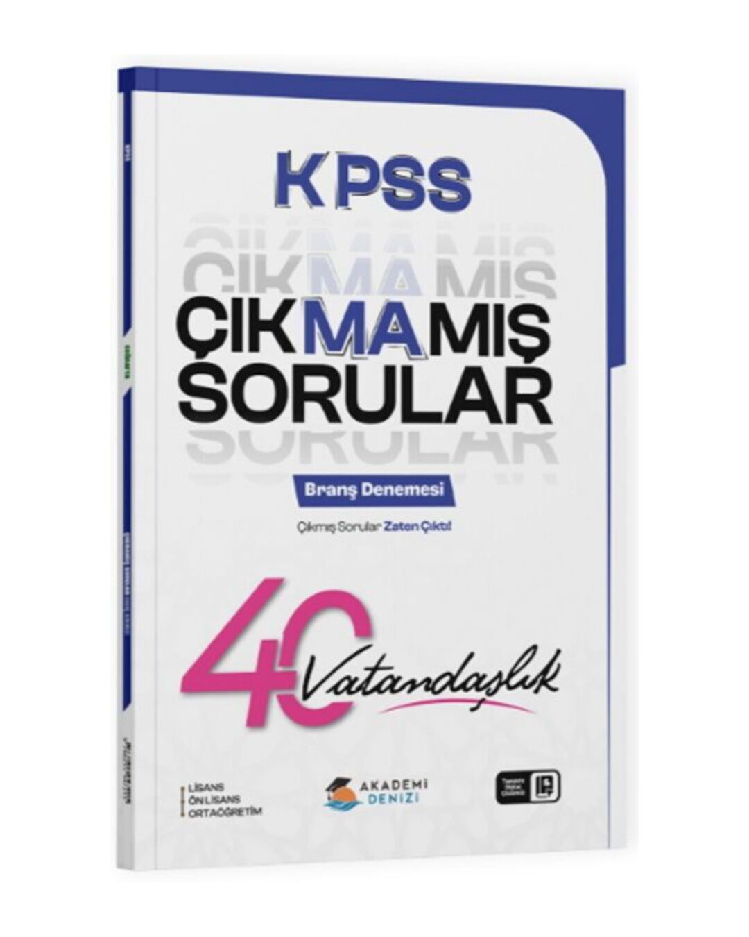 2027 Akademi Denizi KPSS Vatandaşlık Çıkmamış Sorular 40 Deneme