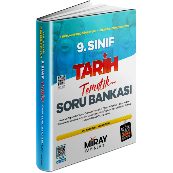 Miray Yayınları 9. Sınıf Tarih Tematik Konu Özetli Soru Bankası