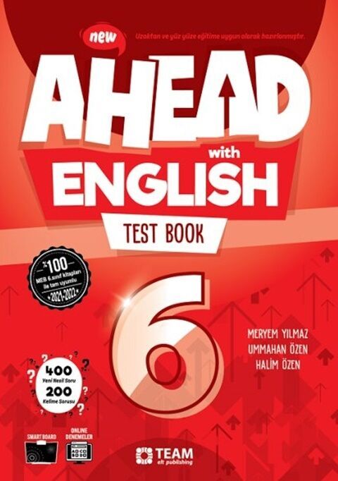 Team Elt Publishing 6. Sınıf Ahead With English Test Book