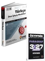 Aydın 2027 TYT Türkçe Ders İşleyiş Modülleri+ EVP Akademi Paragraf