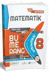Günay Yayınları 8. Sınıf Etkinlikli Matematik Bumerang Serisi Akıllı Defter