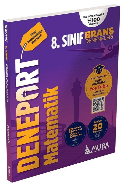 2027 Muba 8. Sınıf Matematik Deneport Maarif Modeli 20 Deneme