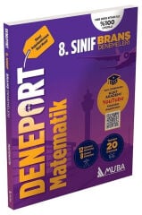 2027 Muba 8. Sınıf Matematik Deneport Maarif Modeli 20 Deneme