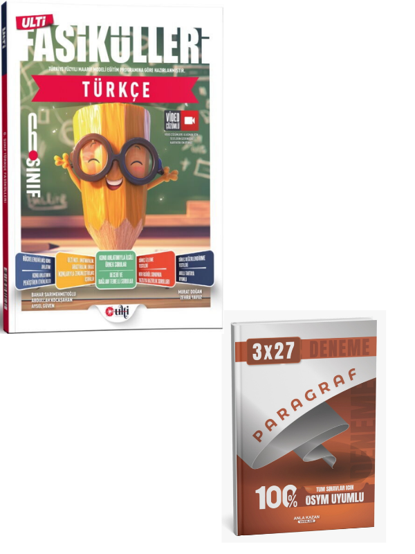 Ulti 2027 6. Sınıf Türkçe Ulti Fasikülleri+ Anla Kazan Paragraf