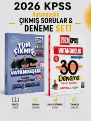 Dizgi Kitap 2026 KPSS Vatandaşlık Çıkmış Sorular & KPSS Vatandaşlık 30 Deneme İndeks Akademi Seti