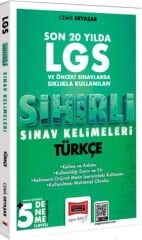 Yargı Yayınları 8. Sınıf LGS Türkçe Son 20 Yılda Sıklıkla Kullanılan Sihirli Sınav Kelimeleri
