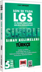 Yargı Yayınları 8. Sınıf LGS Türkçe Son 20 Yılda Sıklıkla Kullanılan Sihirli Sınav Kelimeleri