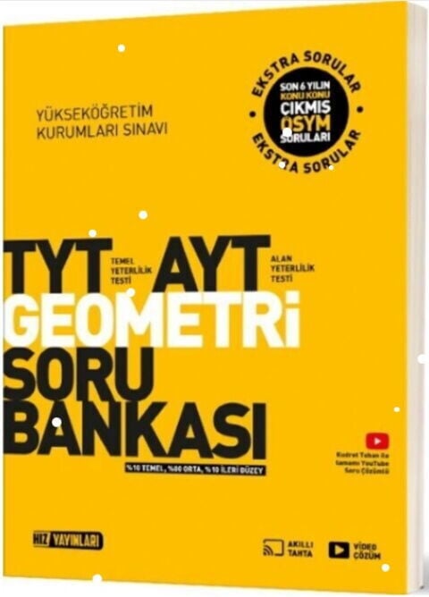 2027 Hız Yayınları TYT AYT Geometri Soru Bankası