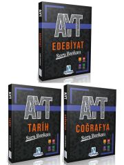 Supara Yayınları AYT Tarih + Coğrafya + Edebiyat Soru Bankası 3 li Set