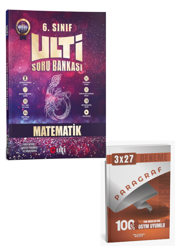Ulti 2027 6. Sınıf Matematik Soru Bankası+ Anla Kazan Paragraf