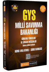 Pegem 2026 GYS ÜDS Milli Savunma Bakanlığı Konu Anlatımlı Soru Bankası Görevde Yükselme ve Ünvan Değişikliği Pegem Akademi Yayınları