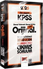 Yargı Yayınları 2026 KPSS Ön Lisans GK GY Orijinal 2010 2024 Konu Konu Çıkmış Sorular