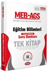 Data Yayınları 2026 MEB AGS Eğitim Bilimleri Tek Kitap Çözümlü Soru Bankası